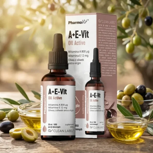 Vitamina A si E picaturi, Pharmovit, 30 ml - Vitamine minerale remedii naturale