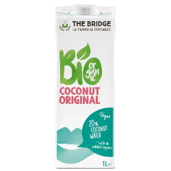 Băutură de nucă de cocos originală fără adaos de zaharuri fără gluten BIO 1 l - The Bridge