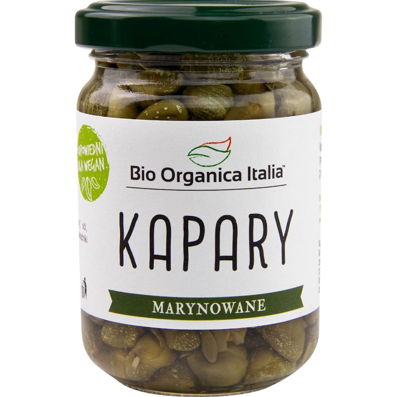 Capere marinate BIO 140 g (90 g) - Bio Organica Italia