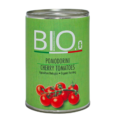 Roșii cherry fără gluten BIO 400 g (240 g) - Gestal