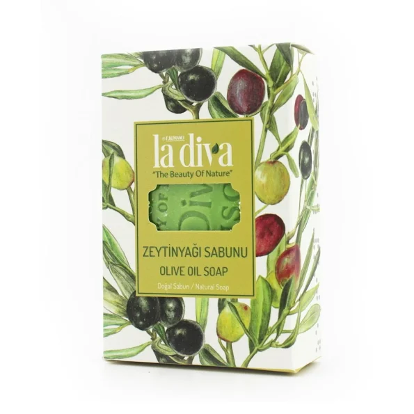 Sapun de ulei de masline, emolient protector, La Diva, 100 g