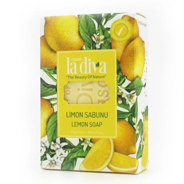 Săpun natural, lămâie, purificator, La Diva, 100 g