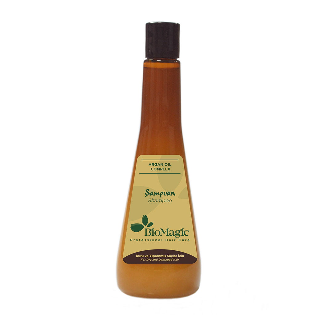 Șampon pentru păr uscat și deteriorat cu ulei de argan 300 ml - Biomagic