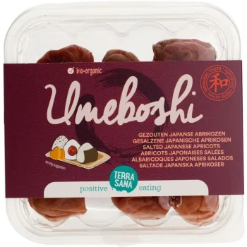 Umeboshi, prune japoneze murate Bio, Terrasana, 150g