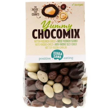 Pebbles în amestec de ciocolată Bio, crocant, Terrasana, 200g