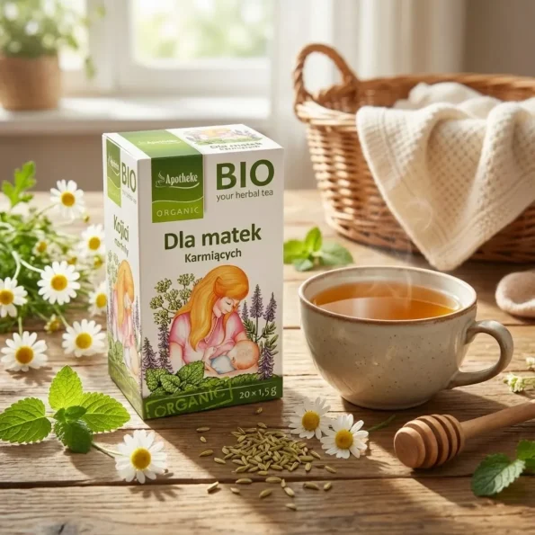 Ceai pentru mame care alăptează Bio, plante naturale, organic, Apotheke, 30g Ceai pentru mame care alăptează Bio, plante naturale, organic, Apotheke, 30g - Ceaiuri naturale