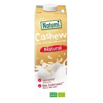 Băutură vegetală caju natural Natumi, 1 litru