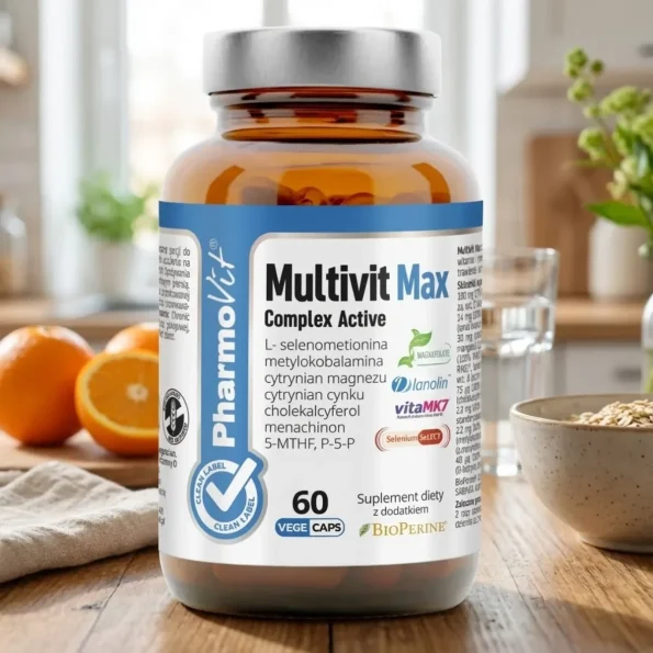 Supliment complex multivitamine, MultivitMax, Pharmovit, 60 buc. - Vitamine minerale remedii naturale