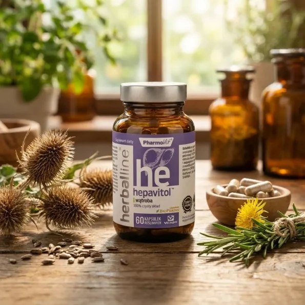 Supliment ficat natural, Hepavitol Pharmovit, 60 cps - Vitamine minerale remedii naturale