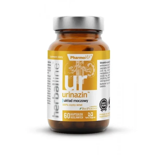 Supliment tract urinar, cistita, litiaza renala Urinazin natural Pharmovit 60 capsule - Vitamine minerale remedii naturale