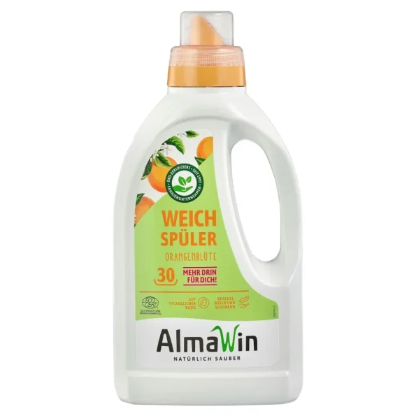 Balsam rufe, flori portocală, natural, AlmaWin, 750ml - Produse de curățenie ecologice