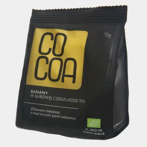 Banane acoperite cu ciocolata Bio 70 g Cocoa