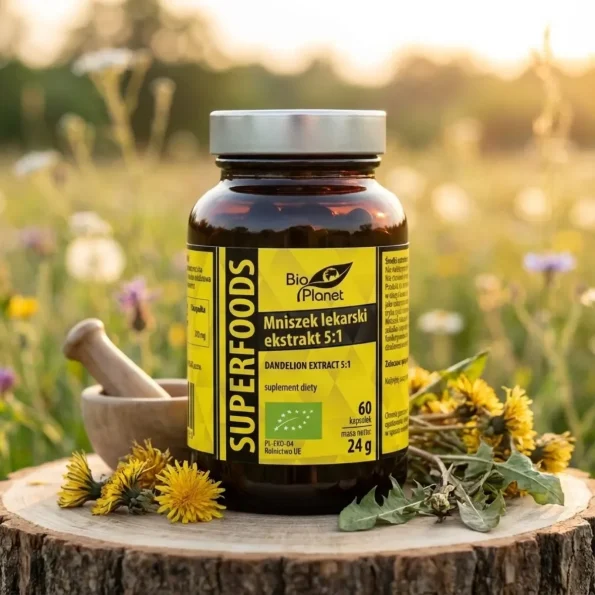 Extract de papadie, Bio Planet, 300mg, 60 capsule - Vitamine minerale remedii naturale