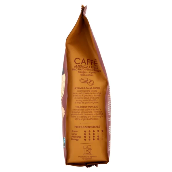 Cafea Arabica 100% espresso Fair Trade Bio Alce Nero 250g
