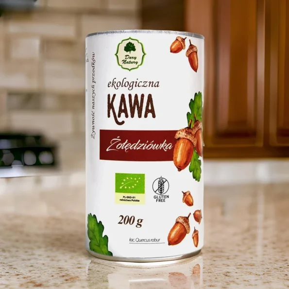 Cafea de ghinda, fara gluten, Bio, Dary Natury, 200g