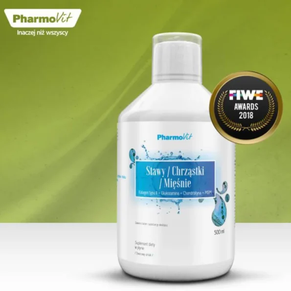 Colagen hidrolizat articulatii si muschi, 500 ml, Pharmovit