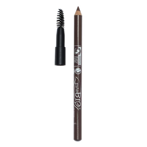 Creion ochi și sprâncene Kajal 07, maro mediu natural, ECO Purobio