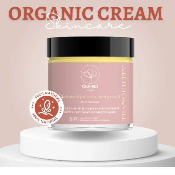 Crema de fata, 7 extracte naturale, revitalizanta, Only Bio, 50 ml