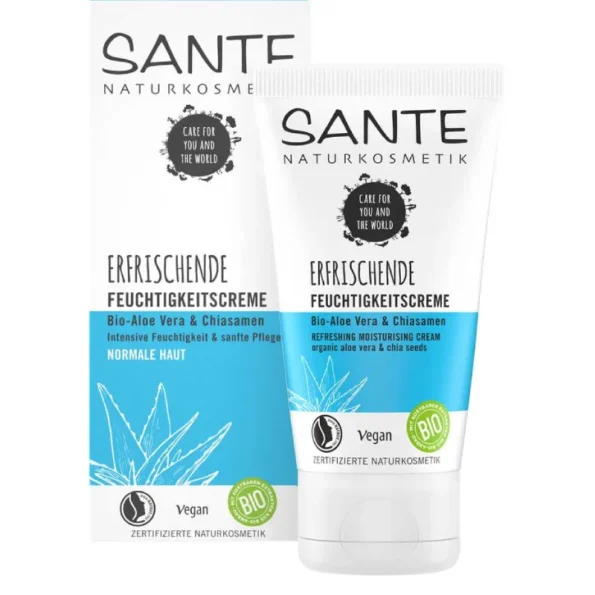 Crema fata, aloe vera, seminte chia, ingrijire ten, Sante, 50 ml