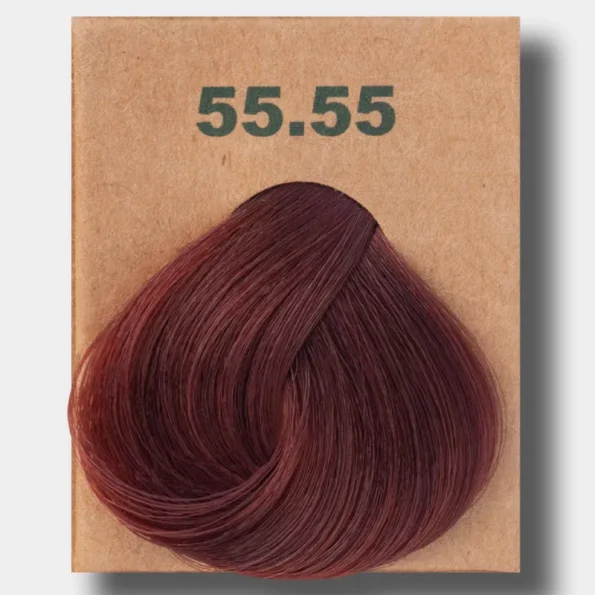 Vopsea de par Biomagic 55.55, rosu inchis intens, 250g