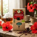 Ceai de hibiscus Bio, 25 x 25g, 625g, Dary Natury