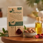 Vopsea de par Biomagic 55.55, rosu inchis intens, 250g - Produse cosmetice