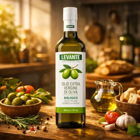Ulei de măsline extravirgin Bio Levante Coratina Italia 500 ml