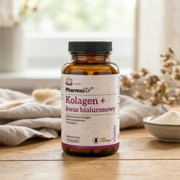 Colagen si acid hialuronic, ingrijire piele, sanatate articulatii, Pharmovit, 90 capsule - Vitamine minerale remedii naturale