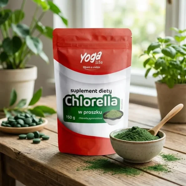 Pulbere de chlorella Yoga Life, supliment natural, 150g - Vitamine minerale remedii naturale