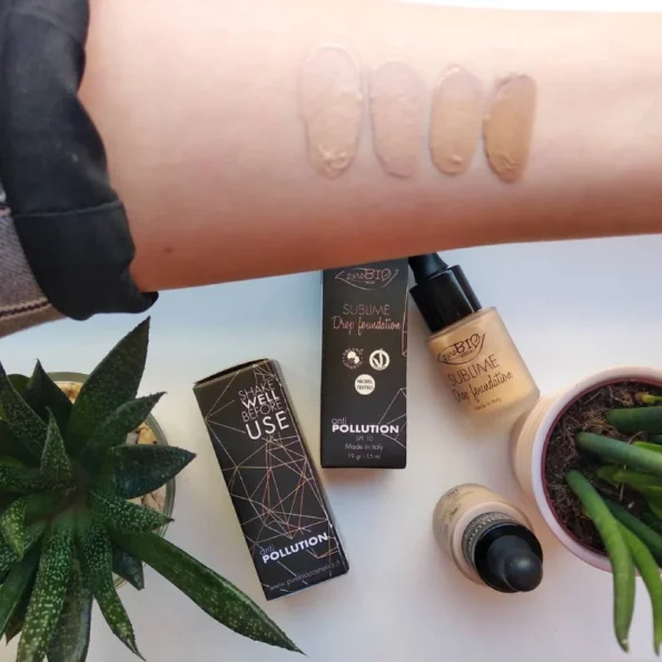 Fond de ten lichid ten deschis, Sublime Drop Foundation 03, Purobio