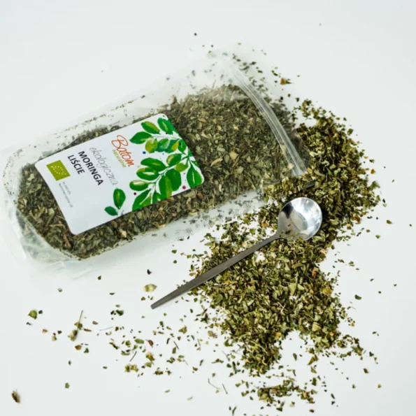 Frunze de Moringa, Bio, Batom, 100g