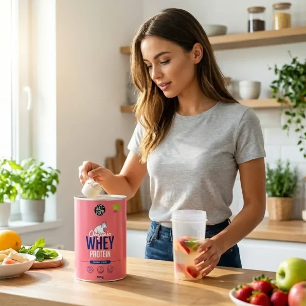 Concentrat natural de proteine din zer Bio Diet-Food 500g - Proteine & Suplimente alimentare