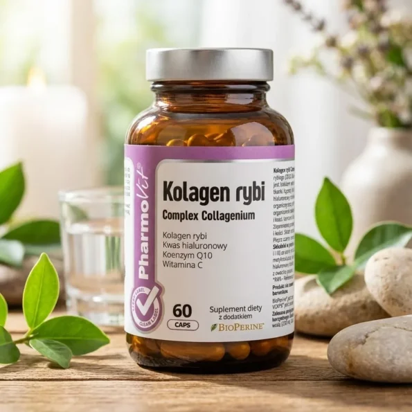 Colagen de peste, articulatii, piele, Pharmovit, 60 buc - Vitamine minerale remedii naturale