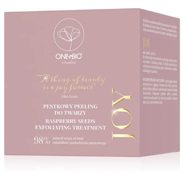 Masca fata enzimatica exfolianta, papaina si acizi AHA, Rituals Joy, OnlyBio, 50 ml