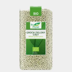 Mazăre verde integrală Bio 500 g Bio Planet