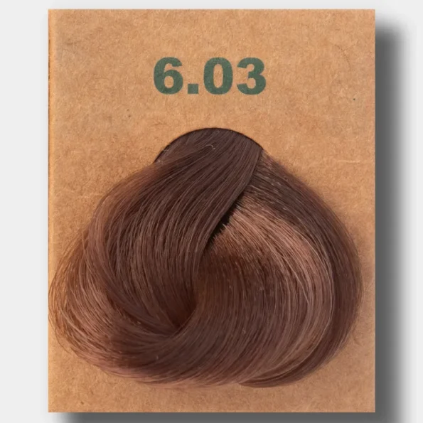 Vopsea de par Biomagic 6.03, blond auriu inchis, fara amoniac 250 g