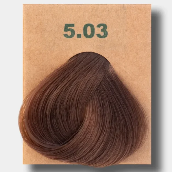 Vopsea de par Biomagic 5.03, maro auriu deschis, fara amoniac, 250g