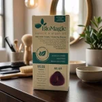Vopsea de par Biomagic 55.55, rosu inchis intens, 250g - Produse cosmetice