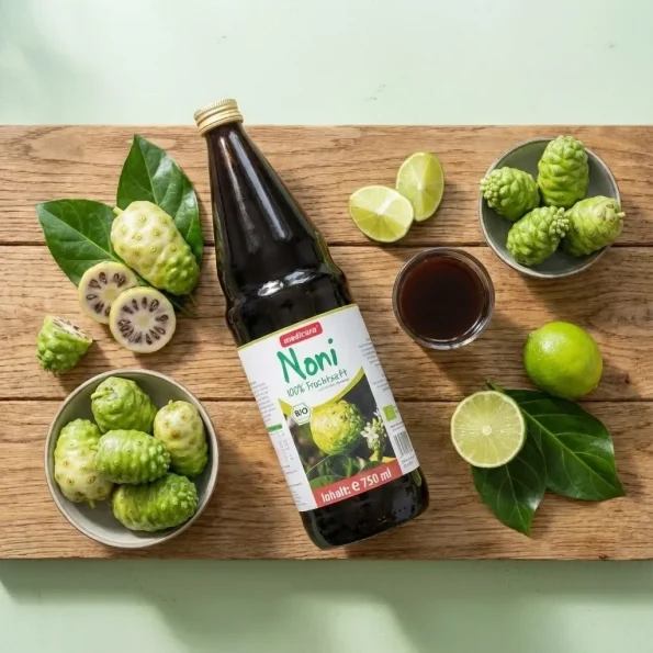 Suc noni bio NFC direct presat Medicura 750ml antioxidanti imunitate
