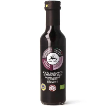 Otet balsamic, filtrat, Modena, struguri bio, Alce Nero, 250 ml