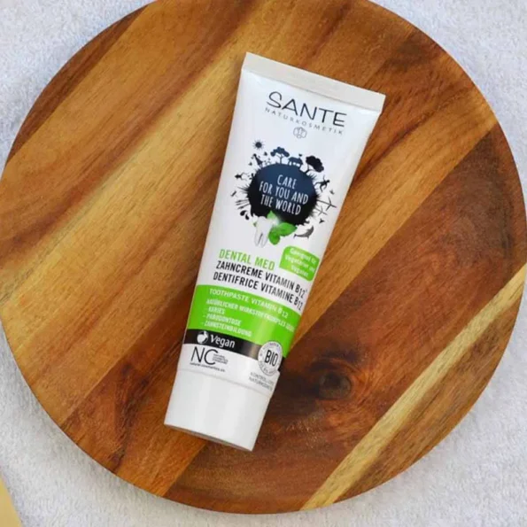 Pasta de dinti cu vitamina B12 si fluor ECO Sante 75 ml