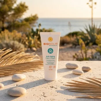 Crema protectie solara faciala antirid SPF 30, ecologica, Biosolis, 50 ml - Produse cosmetice