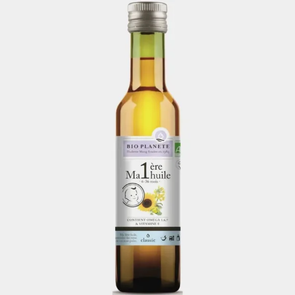 Ulei mixt pentru bebelusi si copii mici de la 6 la 36 de luni Bio Bio Planet 250ml