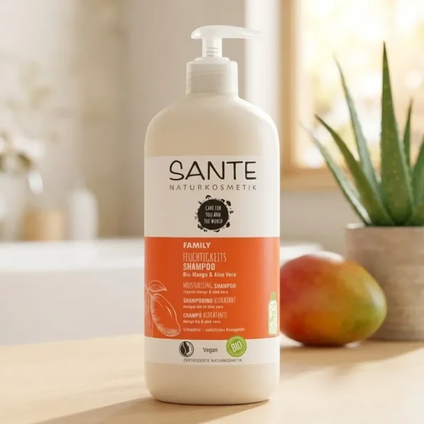 Șampon hidratant Family Naturkosmetik Sante, extracte bio, 500 ml Șampon hidratant Family Naturkosmetik Sante, extracte bio, 500 ml - Produse de igiena personala