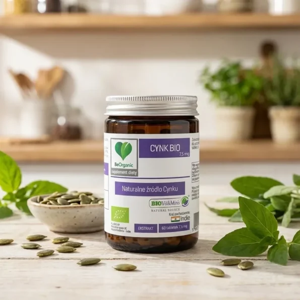 Extract de zinc organic Be Organic, 60 buc, 7.5 mg - Vitamine minerale remedii naturale