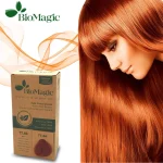 Vopsea de par Biomagic 77.66, roscat cupru mediu, 250g