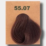 Vopsea de păr maro ciocolatiu închis 55.07 250 g Biomagic mostra culoare