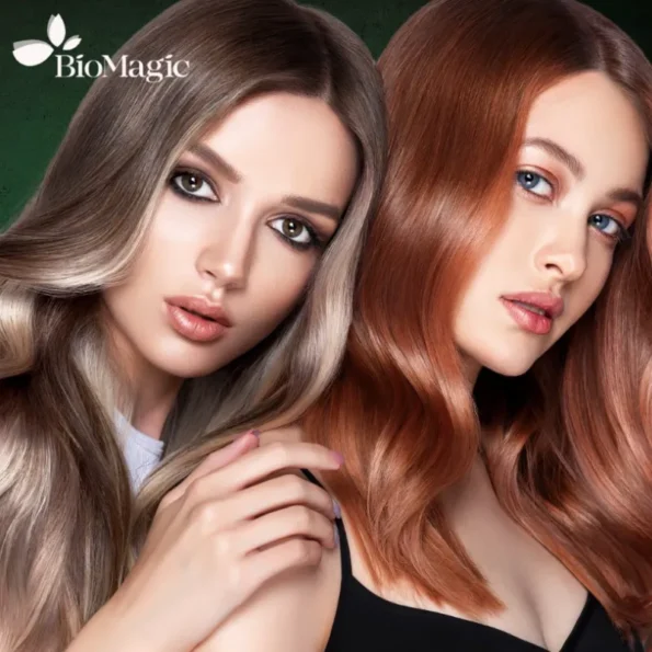 Vopsea de par Biomagic 55.07, maro ciocolatiu inchis, 250g