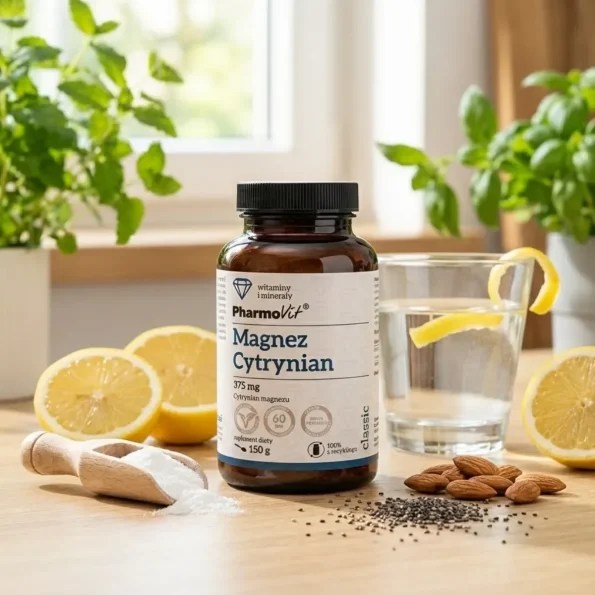 Citrat de magneziu pulbere fara gluten Pharmovit