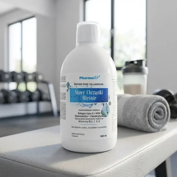 Colagen hidrolizat articulatii si muschi, 500 ml, Pharmovit - Vitamine minerale remedii naturale